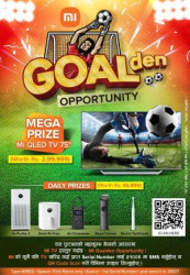 Xiaomi Nepal offers GOALden opportunity to win 75-inch Mi TV